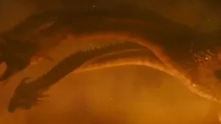 Godzilla: King Of The Monsters (2019) King Ghidorah alpha call scene 4k