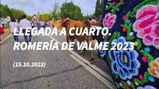 LLEGADA A CUARTO. ROMERÍA DE VALME 2023