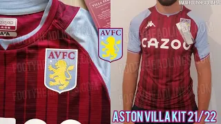 Aston Villa Kit Review 21/22