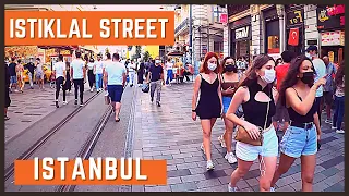 The Best Street in The World | Istiklal Street Istanbul Turkey | 4K UHD 60FPS | ISTANBUL CITY 2021