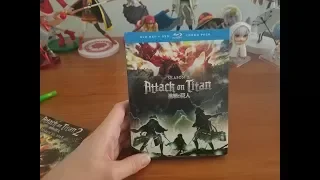 Attack on Titan Season 2 Blu Ray Unboxing