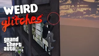 Teleporting Through walls and Levatation glitch! Funny Moments : GTA 5