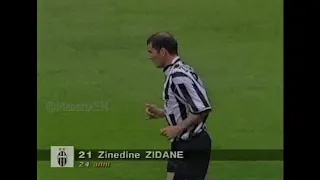 Zinedine Zidane vs Sampdoria-1997/05/04 Serie A 1996/97 R29