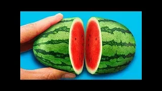 23 TRUQUES GENIAIS COM FRUTAS || Como Descascar E Cortar As Frutas