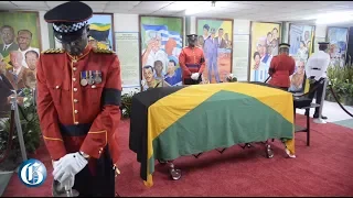 Solemn scenes at Seaga viewing