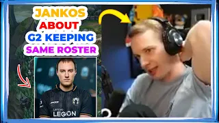 Jankos About G2 KEEPING SAME ROSTER for 2024 🤔