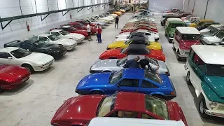 Uma das maiores coleções de carros nacionais antigos do Brasil