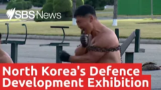 North Korea holds bombastic military parade | SBS News