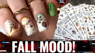 💥WOW! BEST Fall Manicure 2022!🍁 Fall Nail Design 2022 Autumn manicure ideas Acid primer