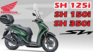 Honda  SH 125i -  All Specs, All Colors