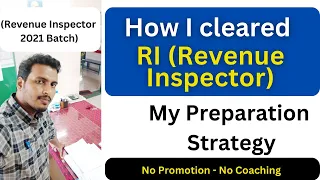 Revenue Inspector Strategy | Self Preparation Strategy 2023