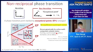 Ryo Hanai: Non-Reciprocal Frustration: Time Crystalline Order-by-Disorder Phenomenon and