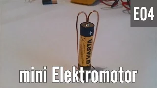 E04 - Kako napraviti Mini ELEKTROMOTOR