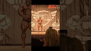 Samson Dauda guest posing at the Invictus Cup