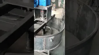 Процесс изготовления принудительного бетоносмесителя БСП 1000
