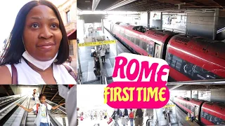 WE TOOK THE FASTEST TRAIN IN ITALY / MILAN TO ROME