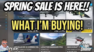 Microsoft Flight Simulator Spring Sale! | What I Am Buying! MSFS2020 Xbox Sale Update
