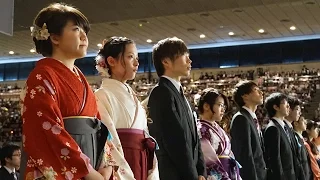 Tohoku University Commencement Ceremony 2016