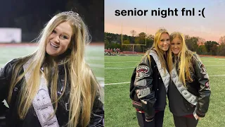 cheering my last highschool football game ever. GAME DAY VLOG