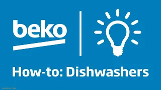 How to install the drain hose on your Beko dishwasher