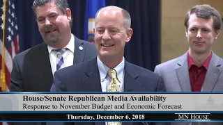 House/Senate Republican Media Availability  12/6/18