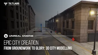 Crafting a Stunning 3D Cityscape: Previsualization in Unreal Engine