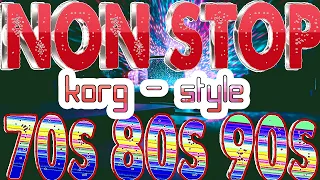 non stop disco mix korg style  70s 80s 90s