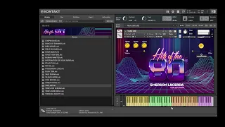 Hits of the 80´s Style Tone Kontakt Library - Take Me