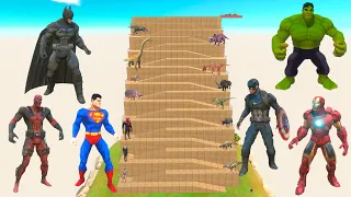 Zigzag Of Superheroes - Animal Revolt Battle Simulator