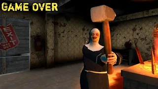 The Nun Old Version - Game Over Scenes
