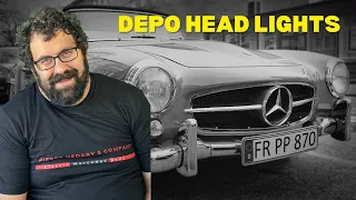 Are Depo Headlights a good fit for your Classic Mercedes Benz today?    HD 1080p