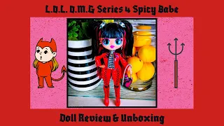 LOL Surprise OMG Series 4 Spicy Babe Doll Review