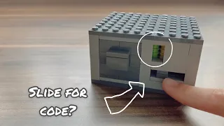 How to build a mini working Lego color combination safe