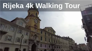 Rijeka Walking Tour 4k Croatia