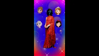 All Disney princess puzzle Elsa Anna Sofia the First #2 | wrong heads funny | shorts | Family Story