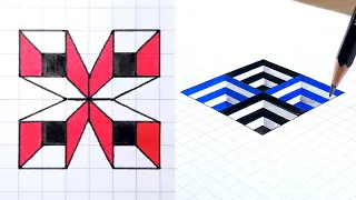 How to Draw - Easy 3D Illusions & Art Ideas