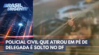 Policial Civil que atirou em pé de delegada é solto no DF | Brasil Urgente