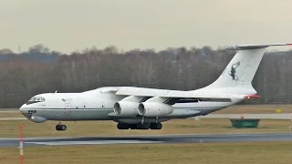 IL-76 MF JORDANIAN AIR FORCE arrival at Eindhoven