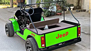 Homemade electric jeep | G point