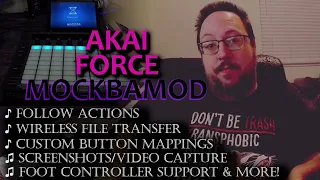 Akai Force MockbaMod Firmware Installation & Overview 2024