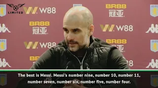 Guardiola on Messi