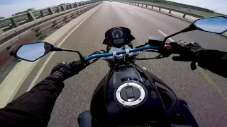 Suzuki SV650 Ride #2 | Devil Exhaust | Good Audio Quality