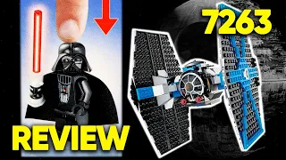 Lego Star Wars 7263 OLD RARE TIE Fighter Review