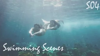 Mako Mermaids | Swimming Scenes (Season 3/4)