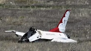 Two military stunt planes crash in separate incidents