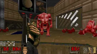 The Ultimate DOOM: Hell's Bane wad Episode 1 UV playthrough 100% all: kills, secrets, items