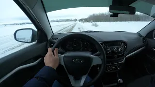 2016 Lada Vesta 1.6 MT Comfort - POV TEST DRIVE / Тест-драйв от первого лица