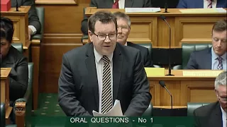Question 1 - Tamati Coffey to the Minister of Finance