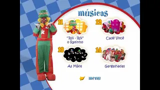 Menu DVD Patati Patatá Na Cidade Dos Sonhos ( 2005 )