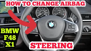 BMW 2015 - 2022 F48 X1 How To Remove Steering Airbag